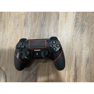 PS-403 Wireless Controller red & black   PS4 PlayStation 4 #104